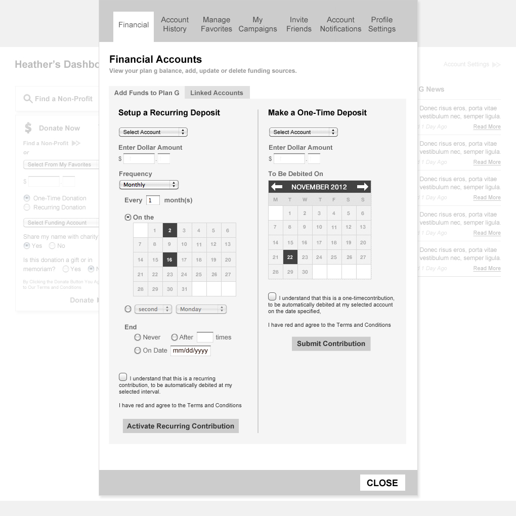 PlanG wireframe