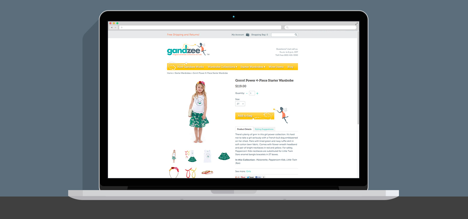Gandzee item page